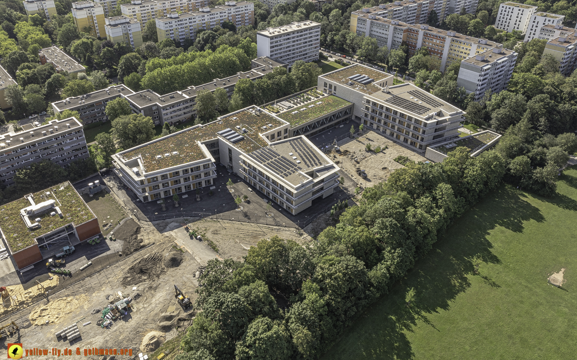 15.07.2024 - der Ostpark und Schule am Strehleranger in Neuperlach