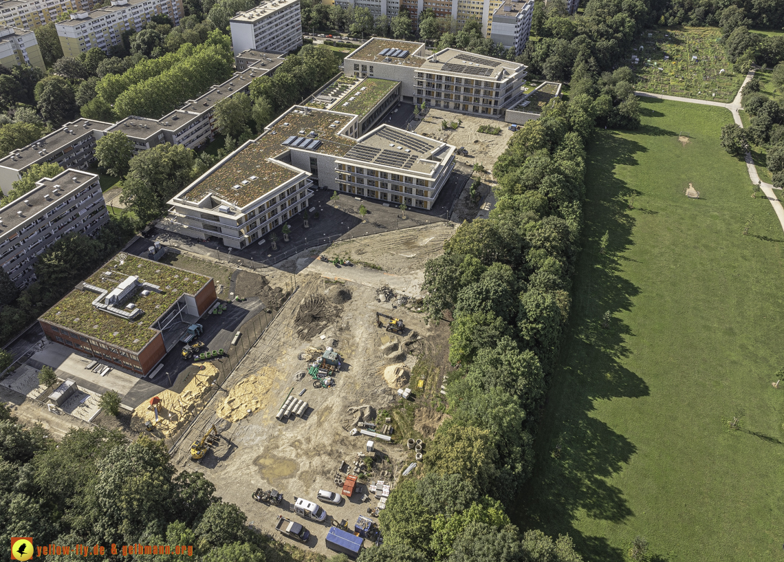 15.07.2024 - der Ostpark und Schule am Strehleranger in Neuperlach