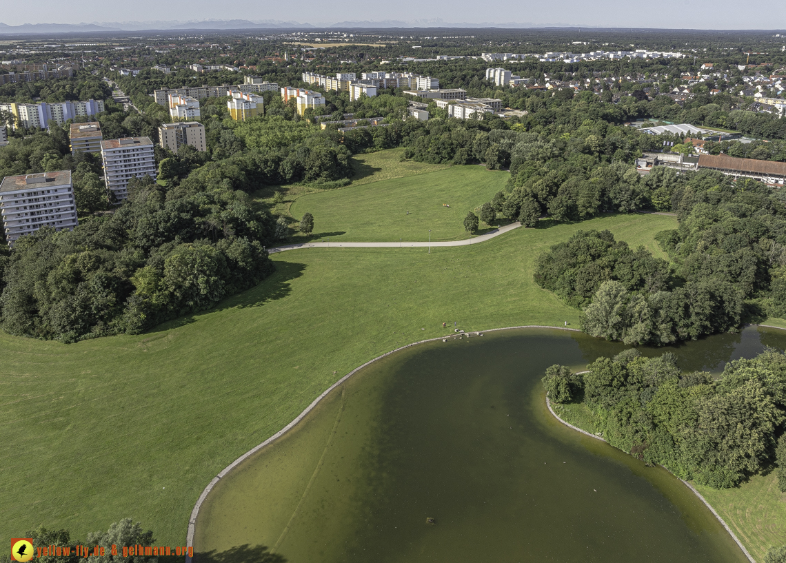 15.07.2024 - der Ostpark und Schule am Strehleranger in Neuperlach