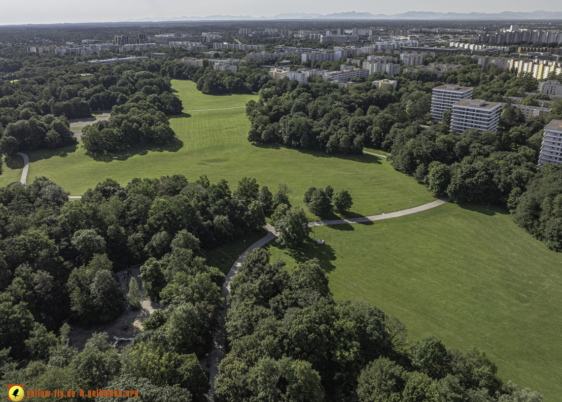 15.07.2024 - der Ostpark und Schule am Strehleranger in Neuperlach
