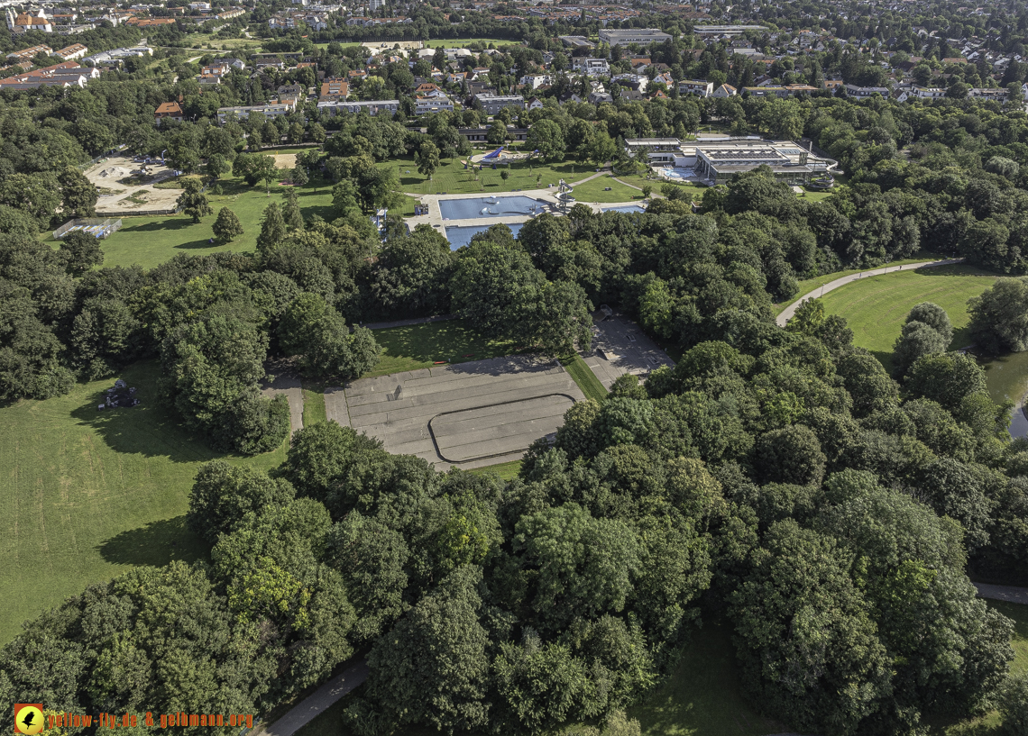 15.07.2024 - der Ostpark und Schule am Strehleranger in Neuperlach