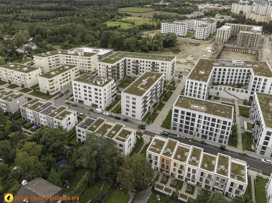 13.09.2024 - Baustelle Alexisquartier und Pandion Verde in Neuperlach