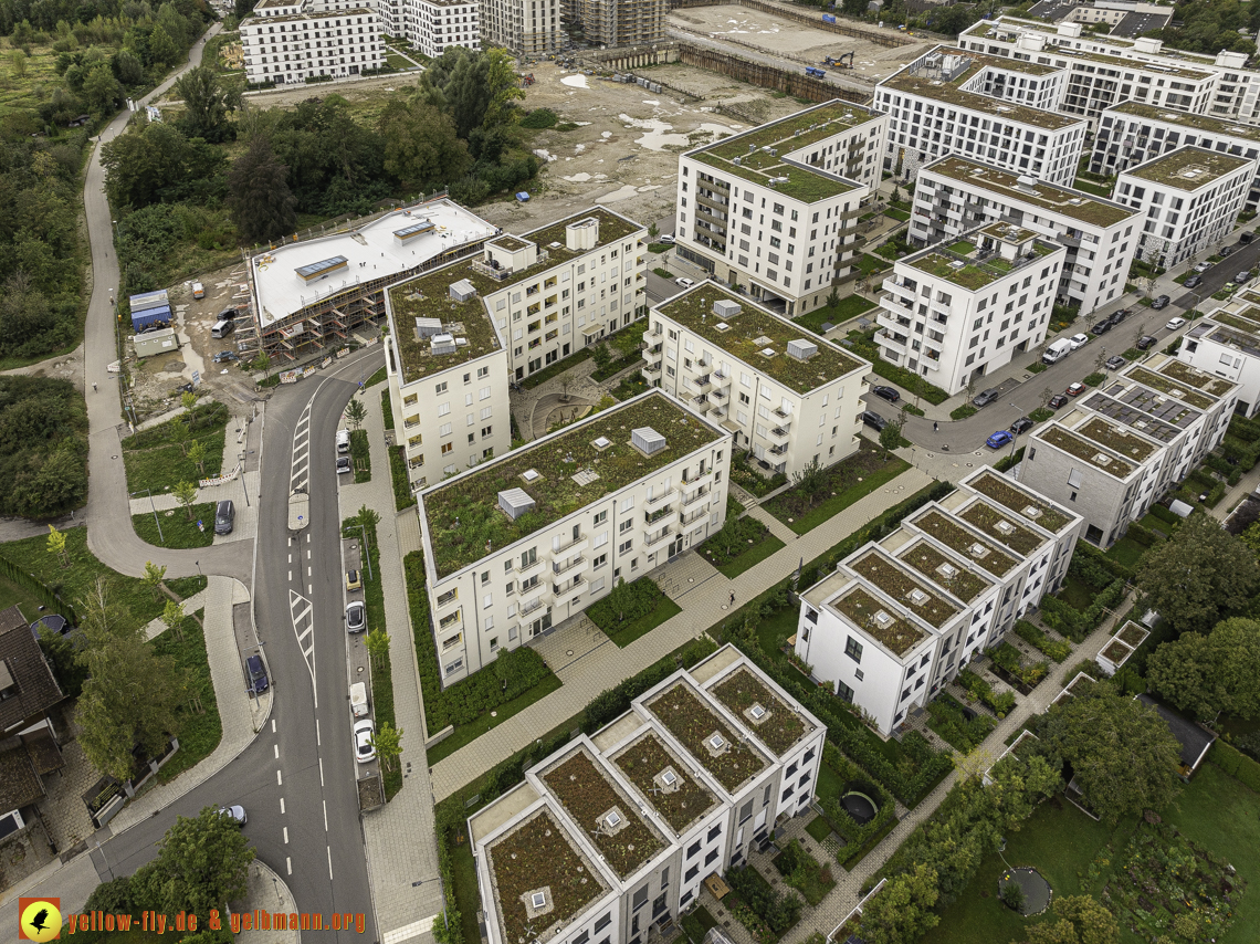 13.09.2024 - Baustelle Alexisquartier und Pandion Verde in Neuperlach