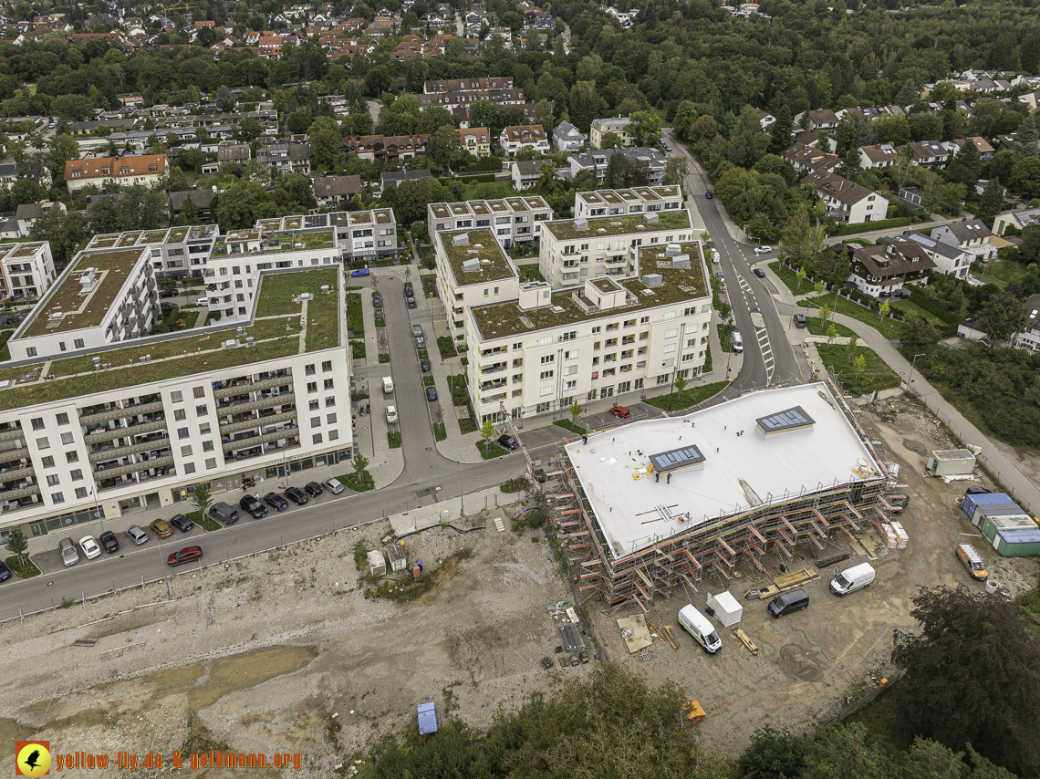 13.09.2024 - Baustelle Alexisquartier und Pandion Verde in Neuperlach
