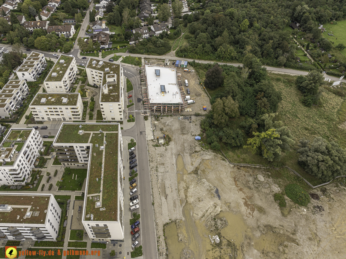 13.09.2024 - Baustelle Alexisquartier und Pandion Verde in Neuperlach