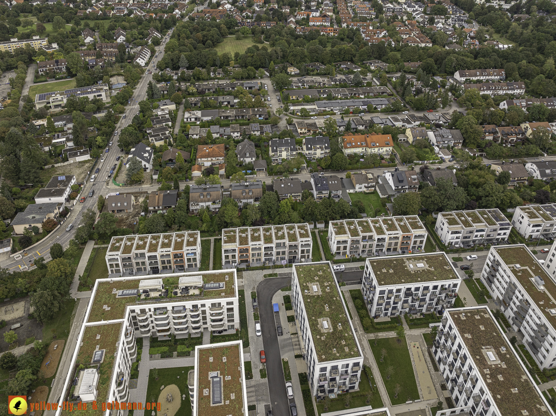 13.09.2024 - Baustelle Alexisquartier und Pandion Verde in Neuperlach