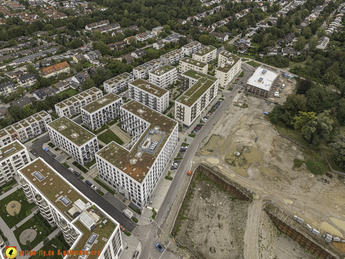 13.09.2024 - Baustelle Alexisquartier und Pandion Verde in Neuperlach