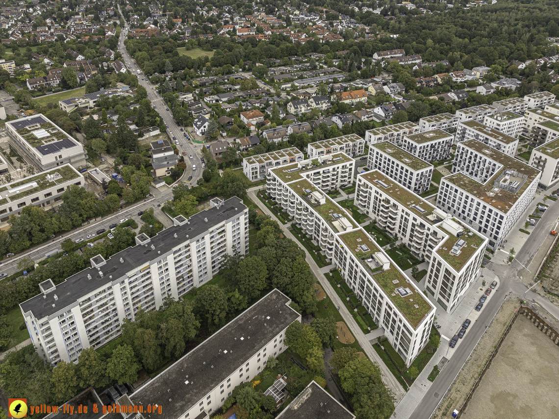13.09.2024 - Baustelle Alexisquartier und Pandion Verde in Neuperlach
