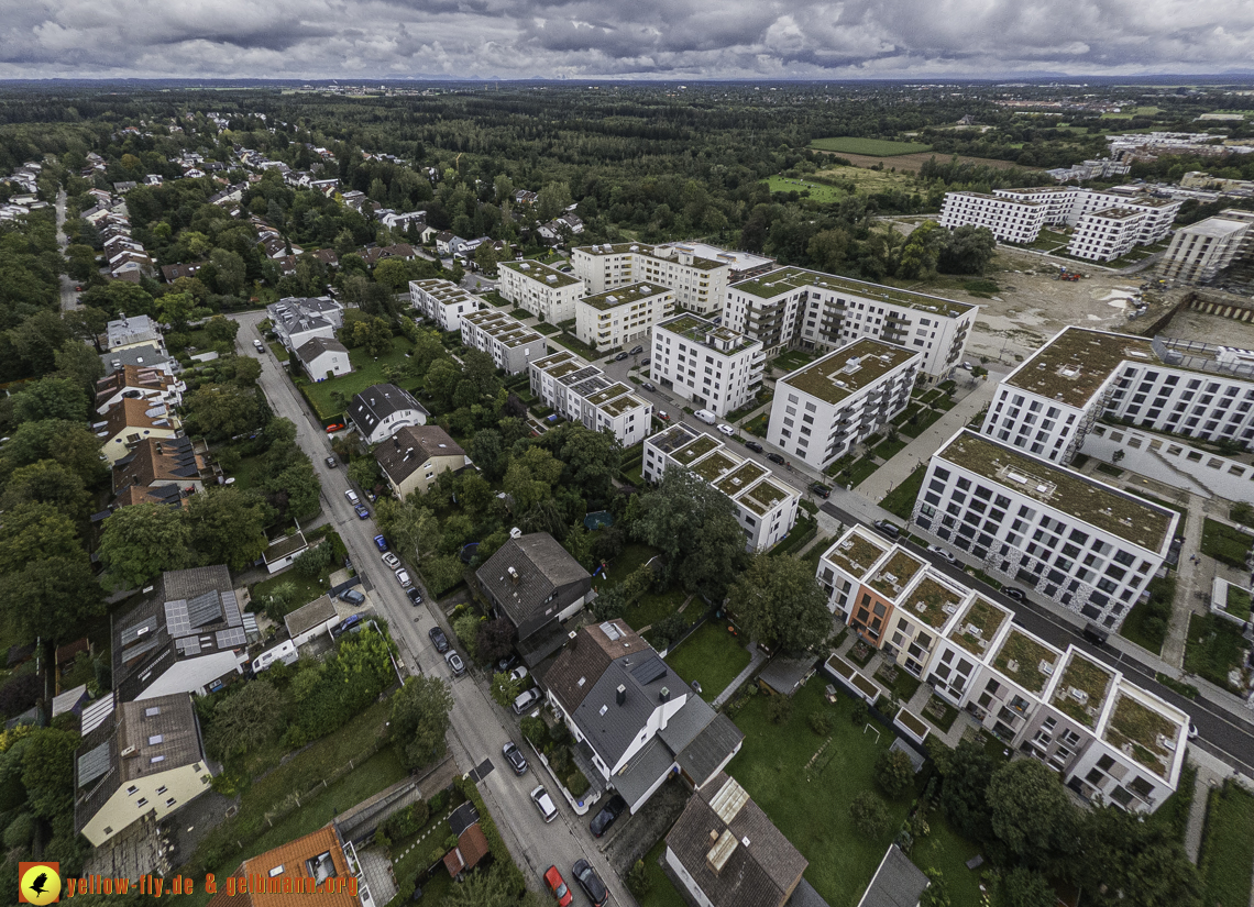 13.09.2024 - Baustelle Alexisquartier und Pandion Verde in Neuperlach