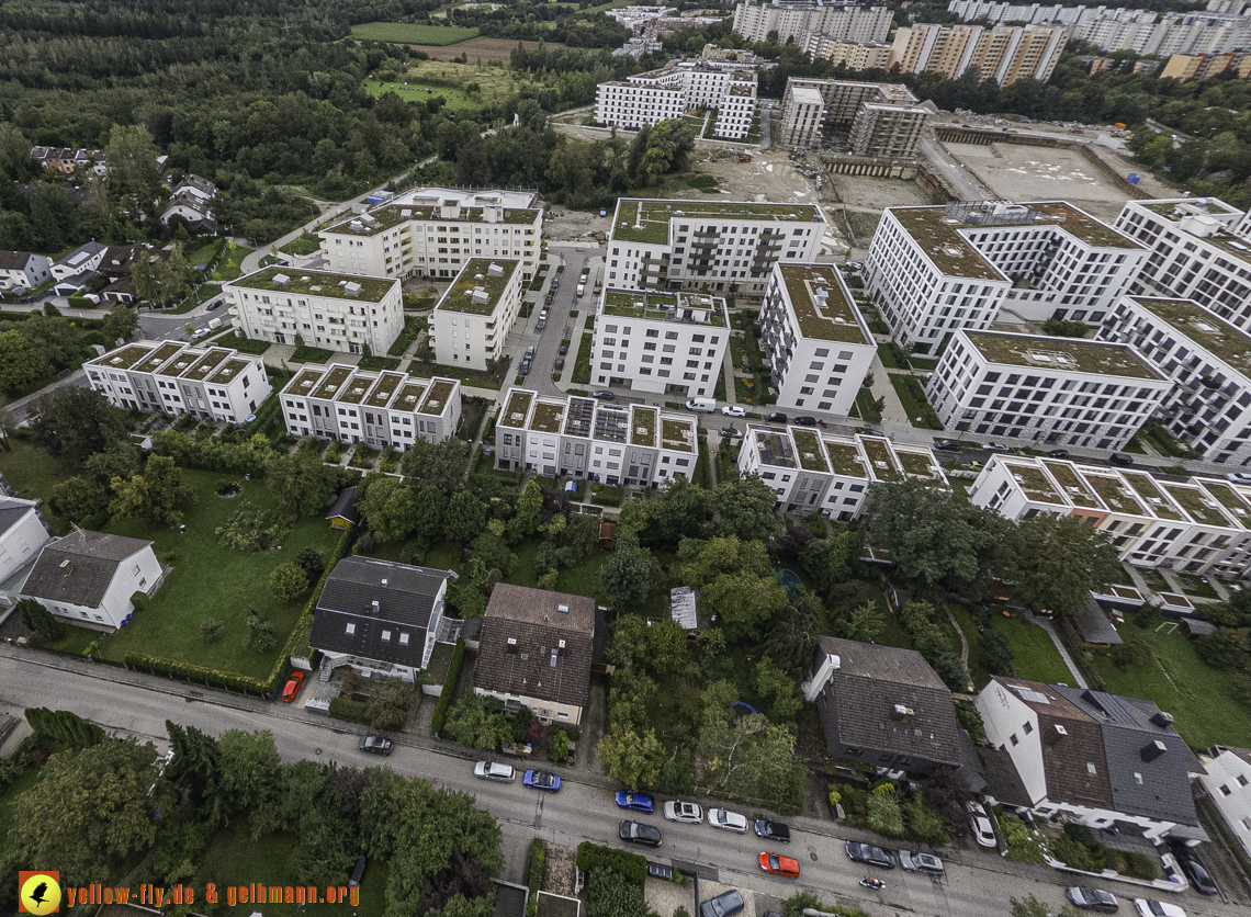 13.09.2024 - Baustelle Alexisquartier und Pandion Verde in Neuperlach