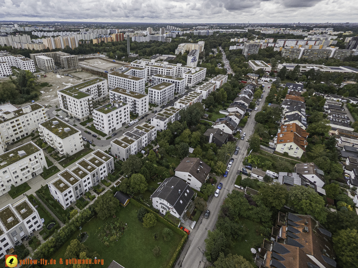 13.09.2024 - Baustelle Alexisquartier und Pandion Verde in Neuperlach