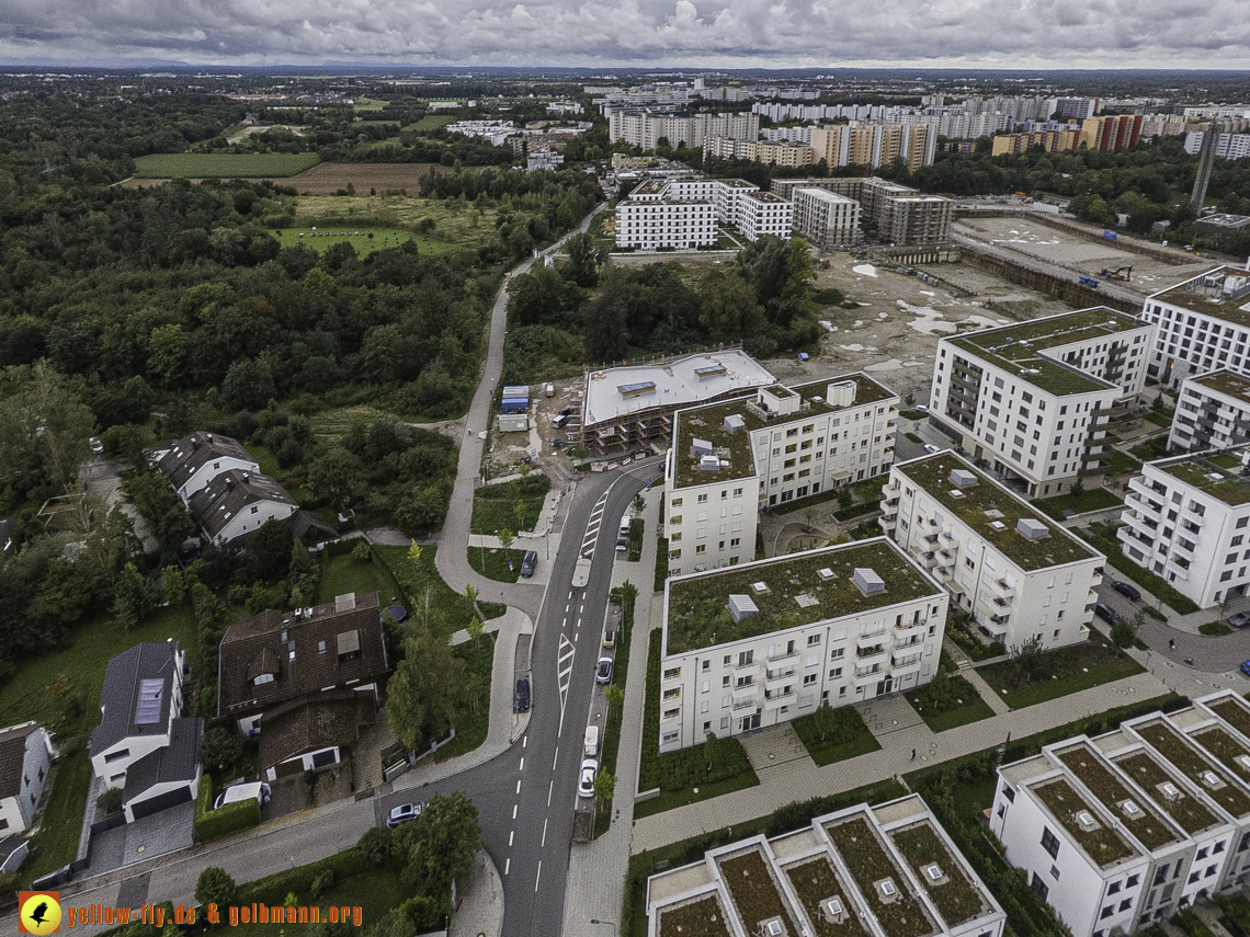 13.09.2024 - Baustelle Alexisquartier und Pandion Verde in Neuperlach