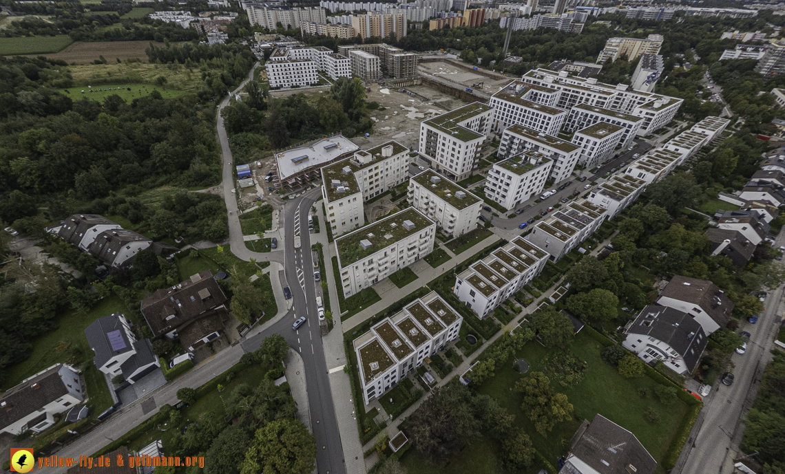 13.09.2024 - Baustelle Alexisquartier und Pandion Verde in Neuperlach