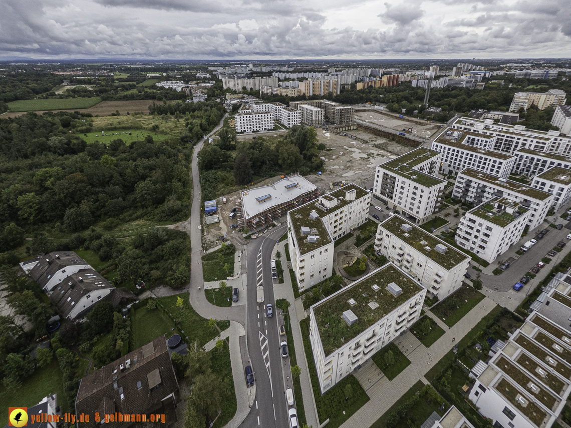 13.09.2024 - Baustelle Alexisquartier und Pandion Verde in Neuperlach