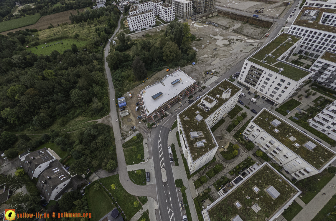 13.09.2024 - Baustelle Alexisquartier und Pandion Verde in Neuperlach