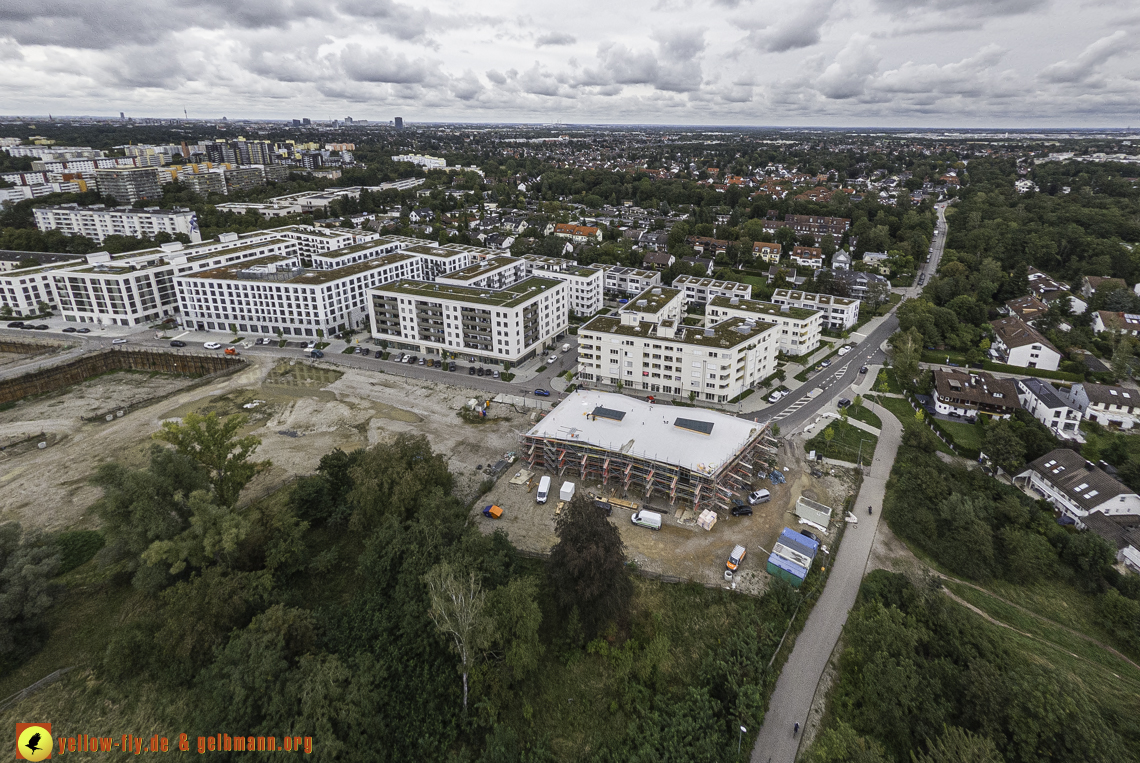 13.09.2024 - Baustelle Alexisquartier und Pandion Verde in Neuperlach