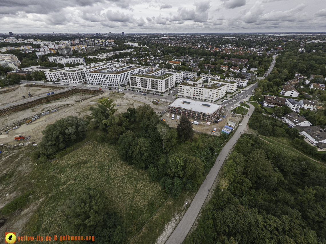 13.09.2024 - Baustelle Alexisquartier und Pandion Verde in Neuperlach