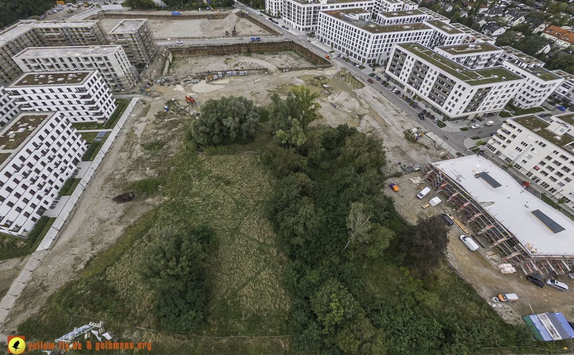 13.09.2024 - Baustelle Alexisquartier und Pandion Verde in Neuperlach