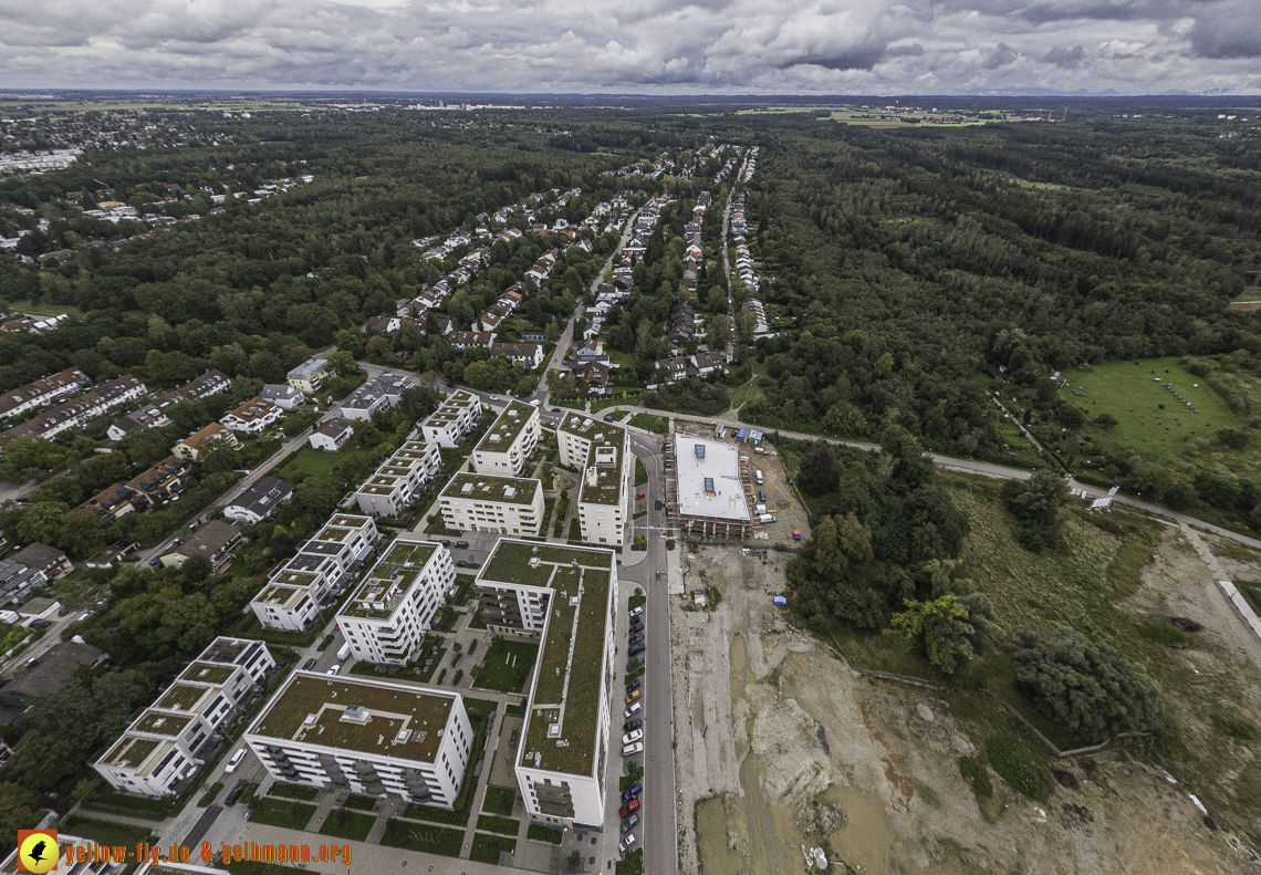 13.09.2024 - Baustelle Alexisquartier und Pandion Verde in Neuperlach