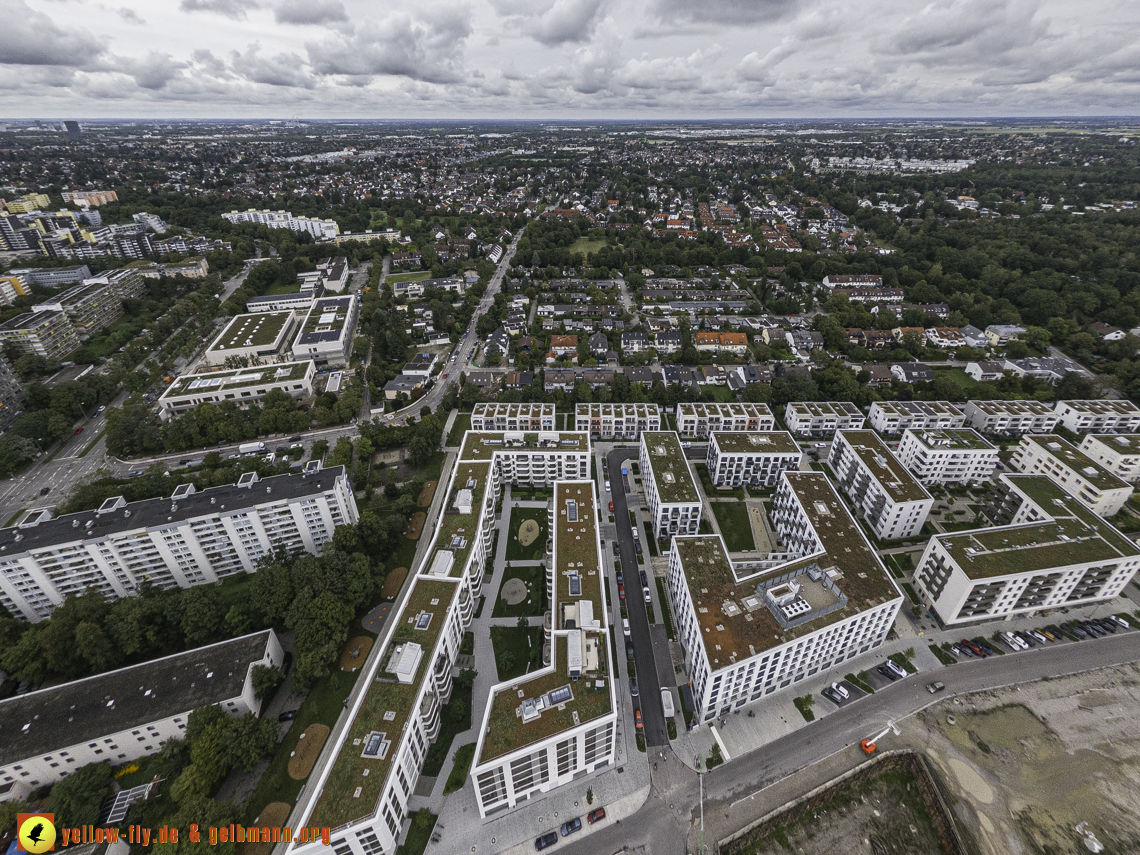 13.09.2024 - Baustelle Alexisquartier und Pandion Verde in Neuperlach