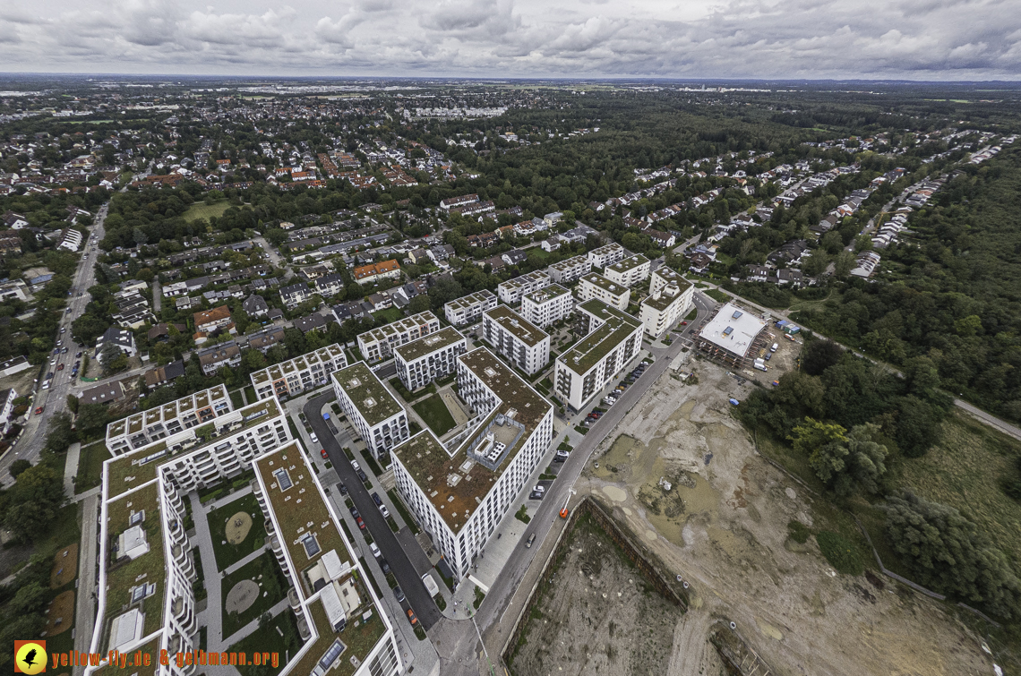 13.09.2024 - Baustelle Alexisquartier und Pandion Verde in Neuperlach