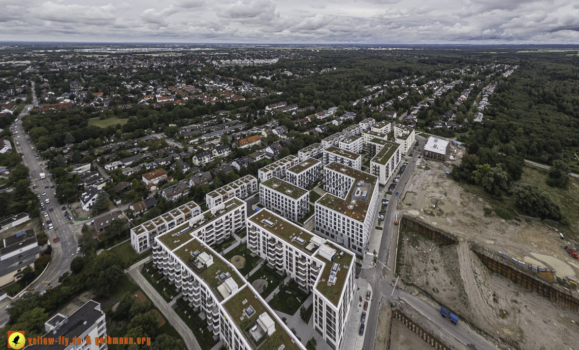 13.09.2024 - Baustelle Alexisquartier und Pandion Verde in Neuperlach