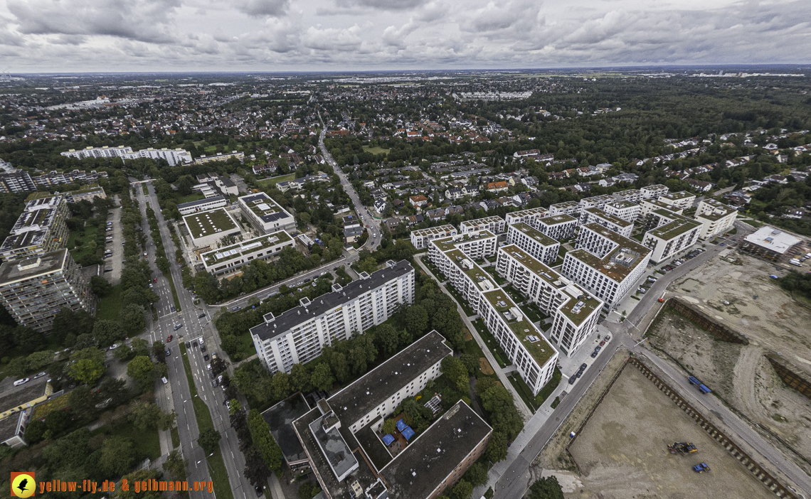 13.09.2024 - Baustelle Alexisquartier und Pandion Verde in Neuperlach