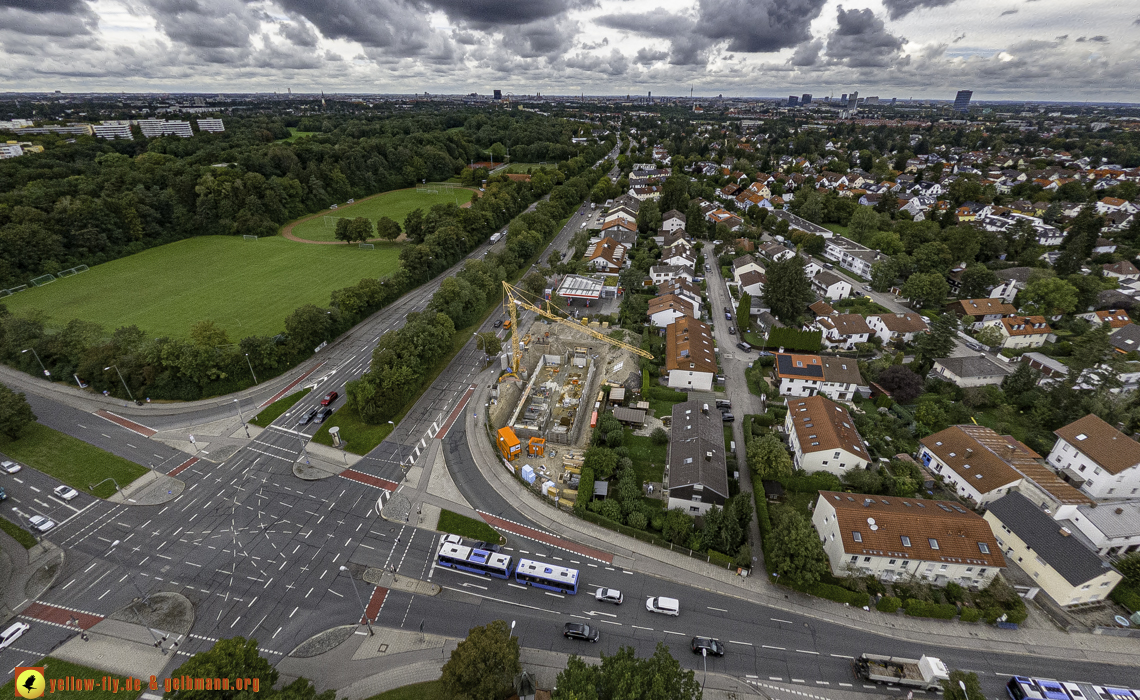 13.09.2024 - Baustelle MONACO an der Heinrich-Wieland-Straße
