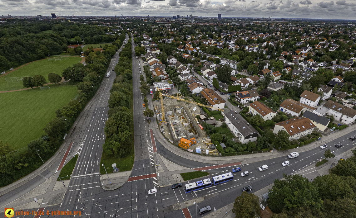 13.09.2024 - Baustelle MONACO an der Heinrich-Wieland-Straße
