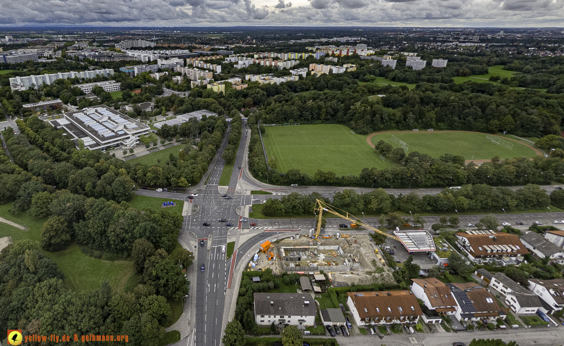 13.09.2024 - Baustelle MONACO an der Heinrich-Wieland-Straße