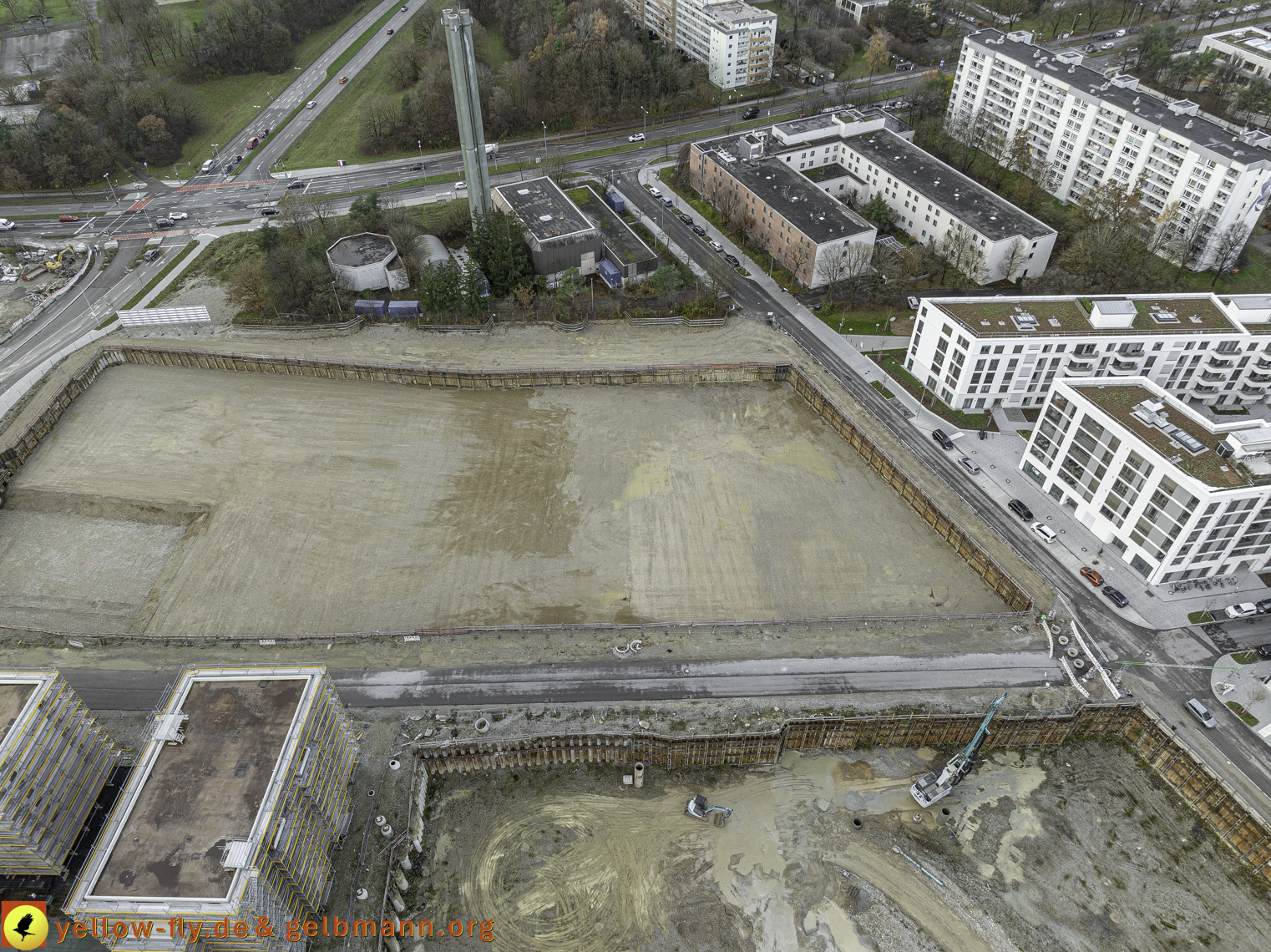  26.11.2024 - Alexisquartier-DEMOS Baustelle in Neuperlach