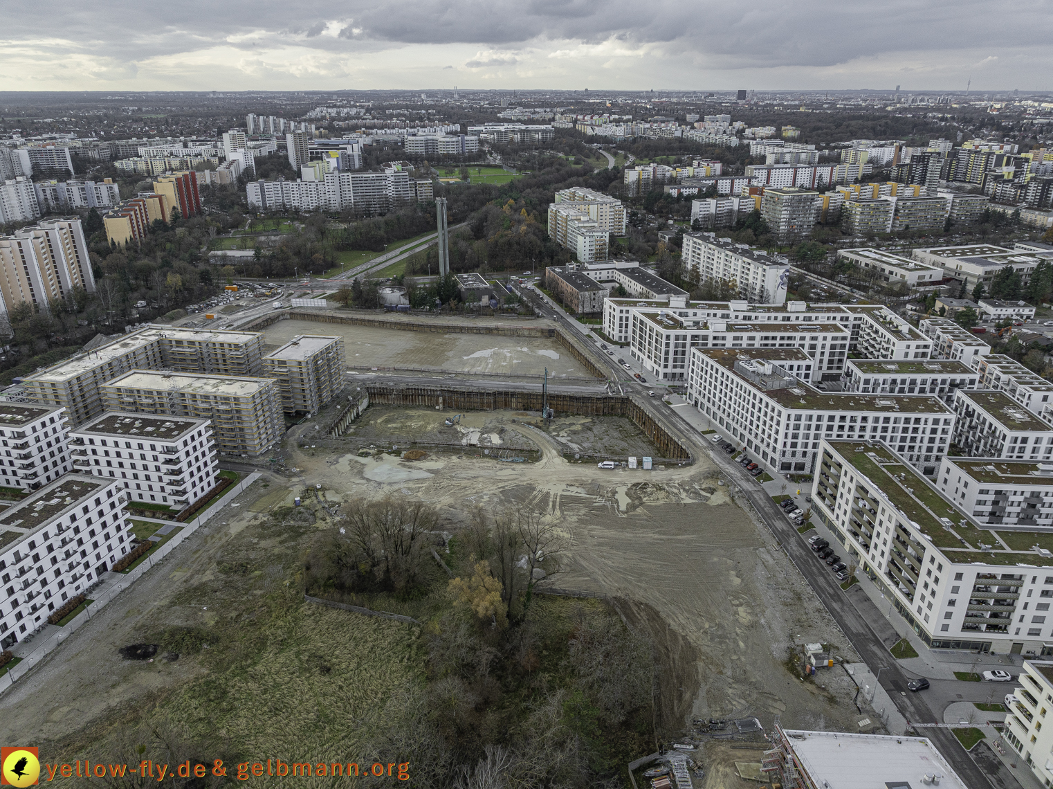  26.11.2024 - Alexisquartier-DEMOS Baustelle in Neuperlach