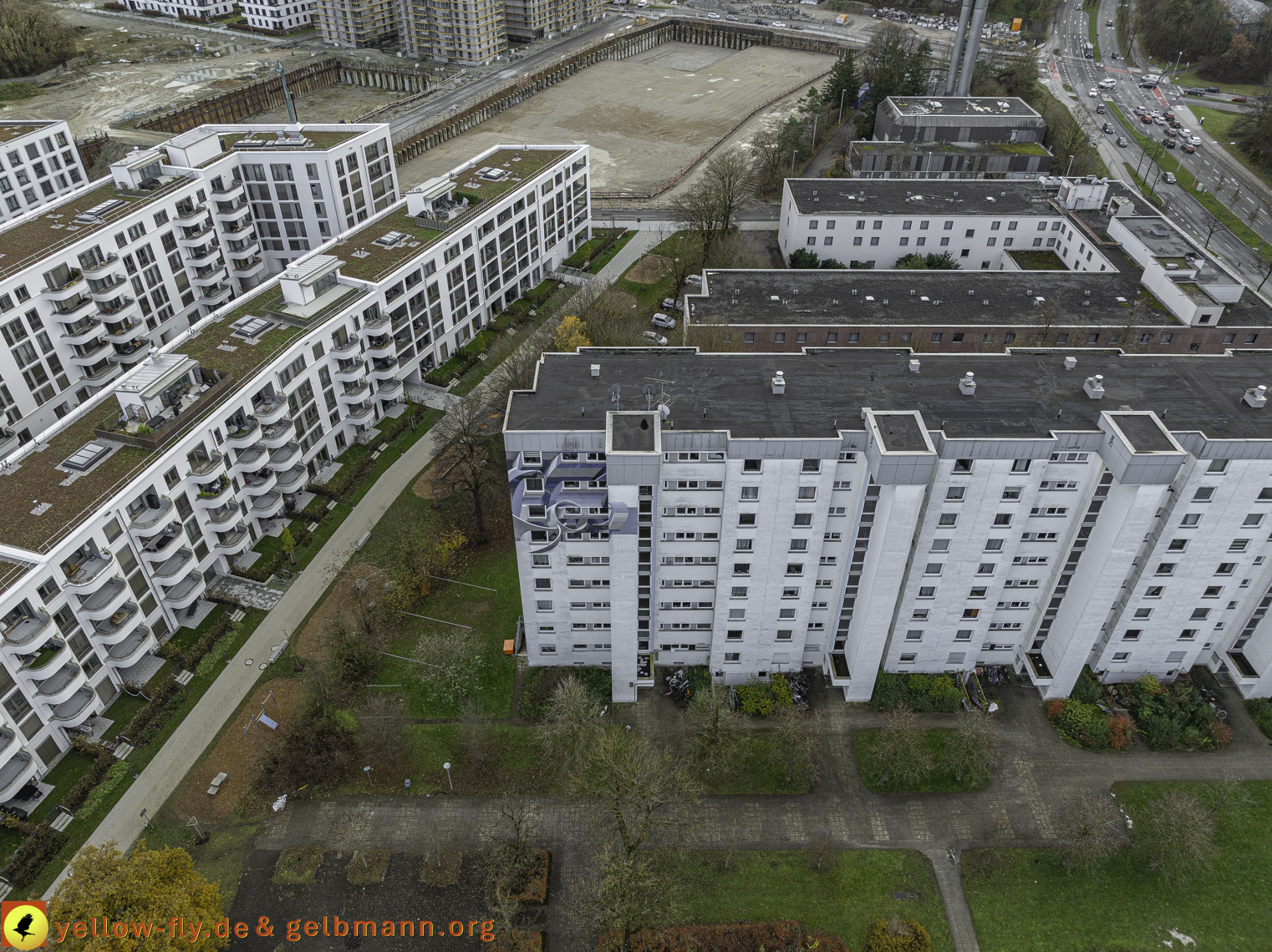  26.11.2024 - Alexisquartier-DEMOS Baustelle in Neuperlach