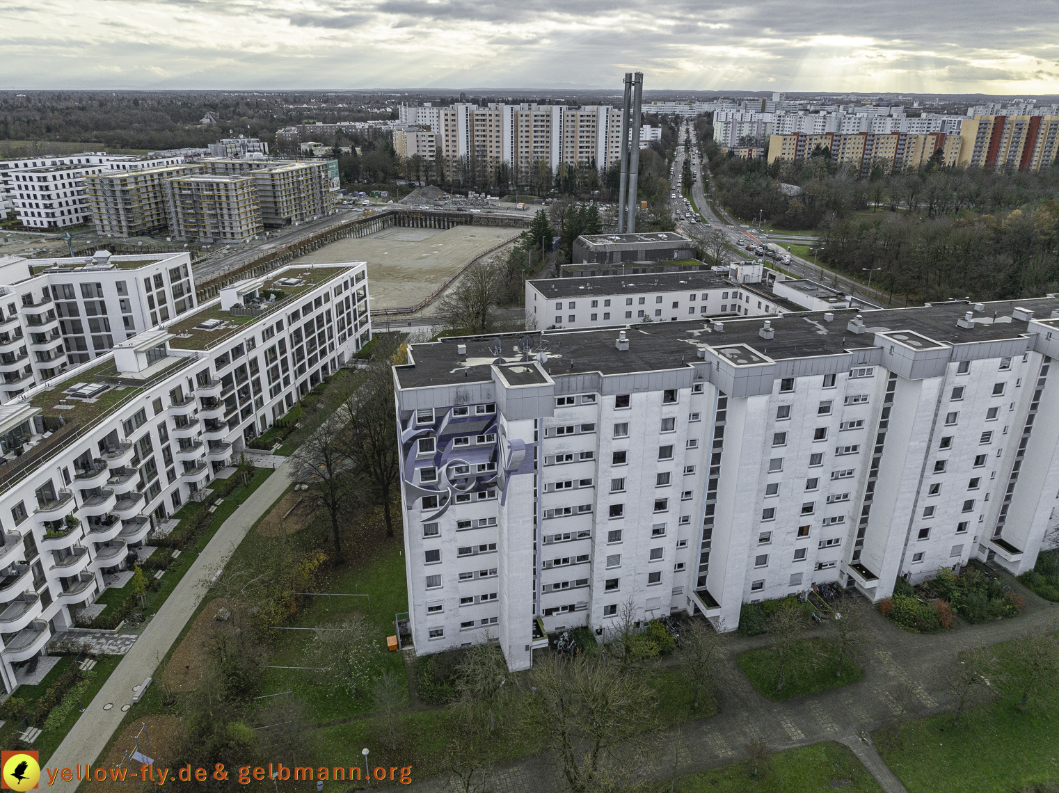  26.11.2024 - Alexisquartier-DEMOS Baustelle in Neuperlach
