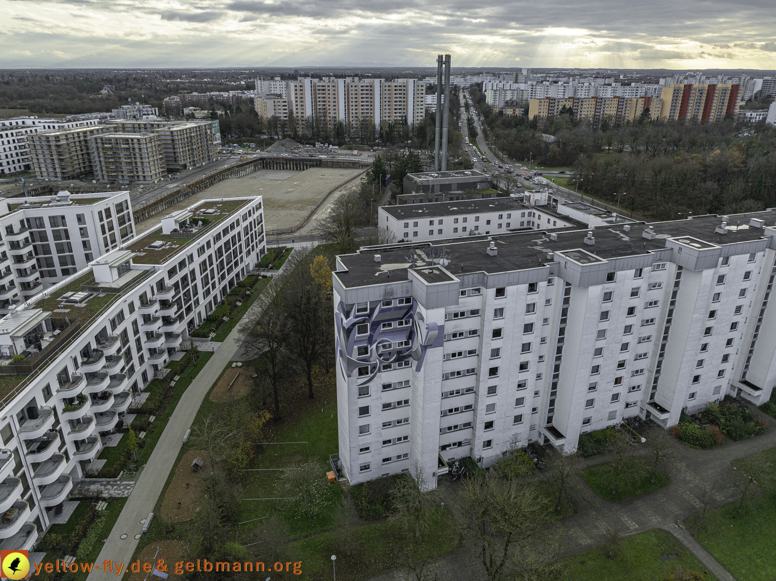  26.11.2024 - Alexisquartier-DEMOS Baustelle in Neuperlach