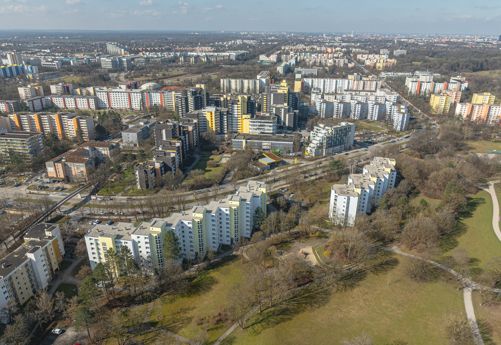 17.03.2025 - Marx-Zentrum und Umgebung in Neuperlach