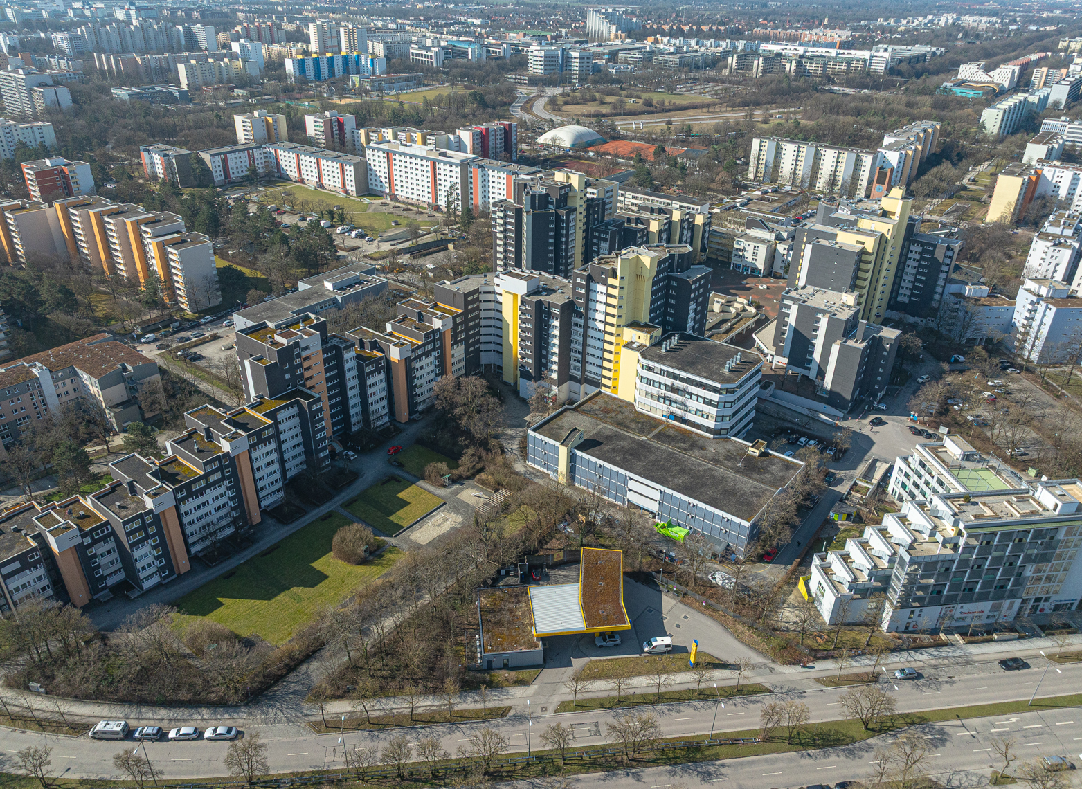 17.03.2025 - Marx-Zentrum und Umgebung in Neuperlach
