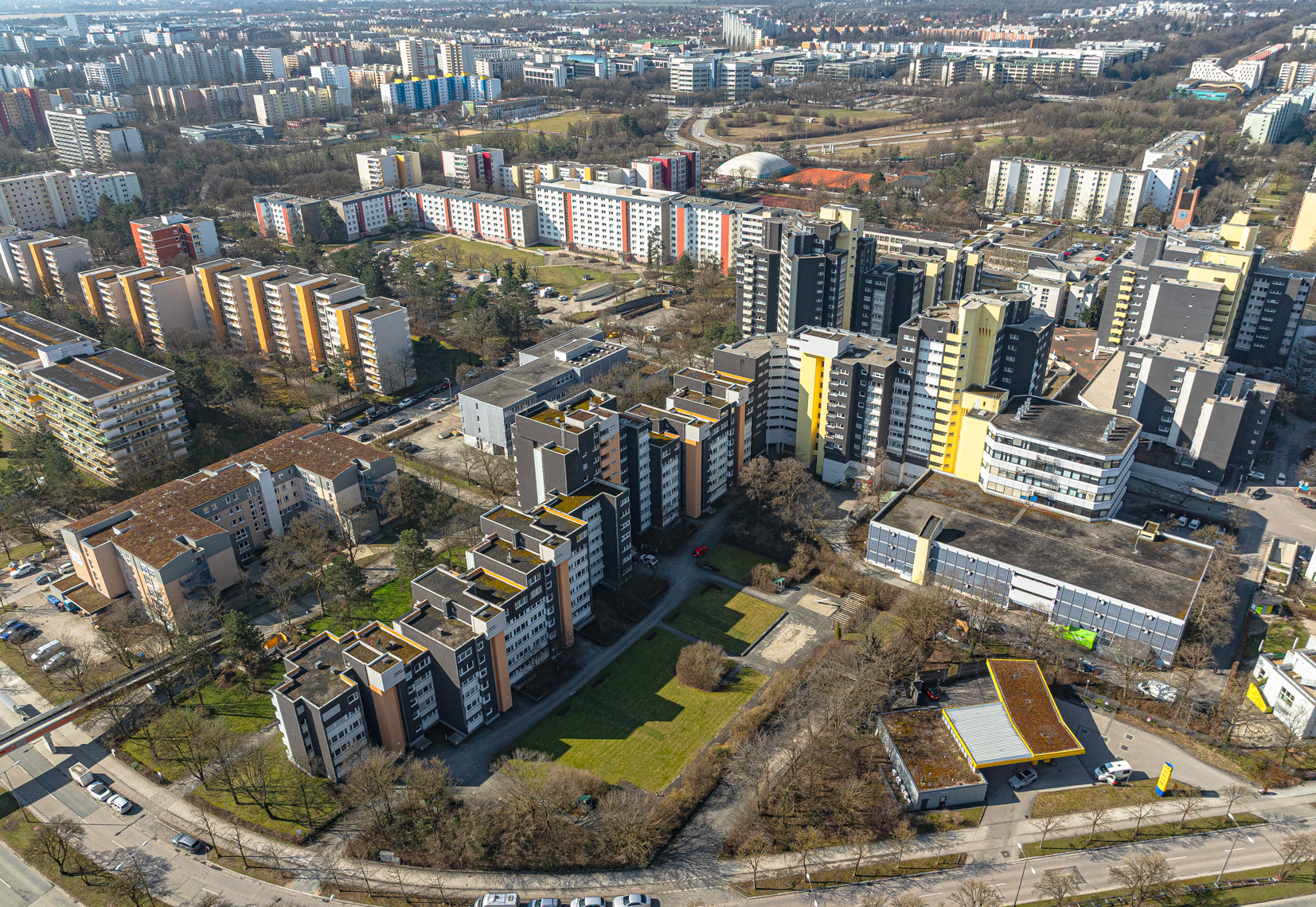 17.03.2025 - Marx-Zentrum und Umgebung in Neuperlach