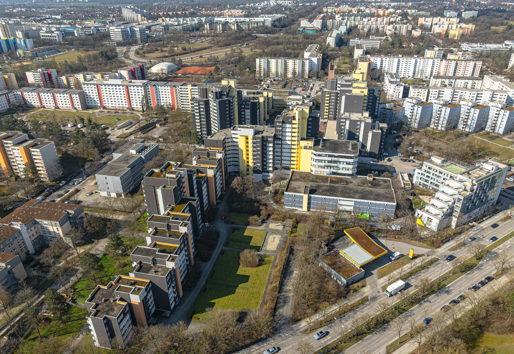 17.03.2025 - Marx-Zentrum und Umgebung in Neuperlach