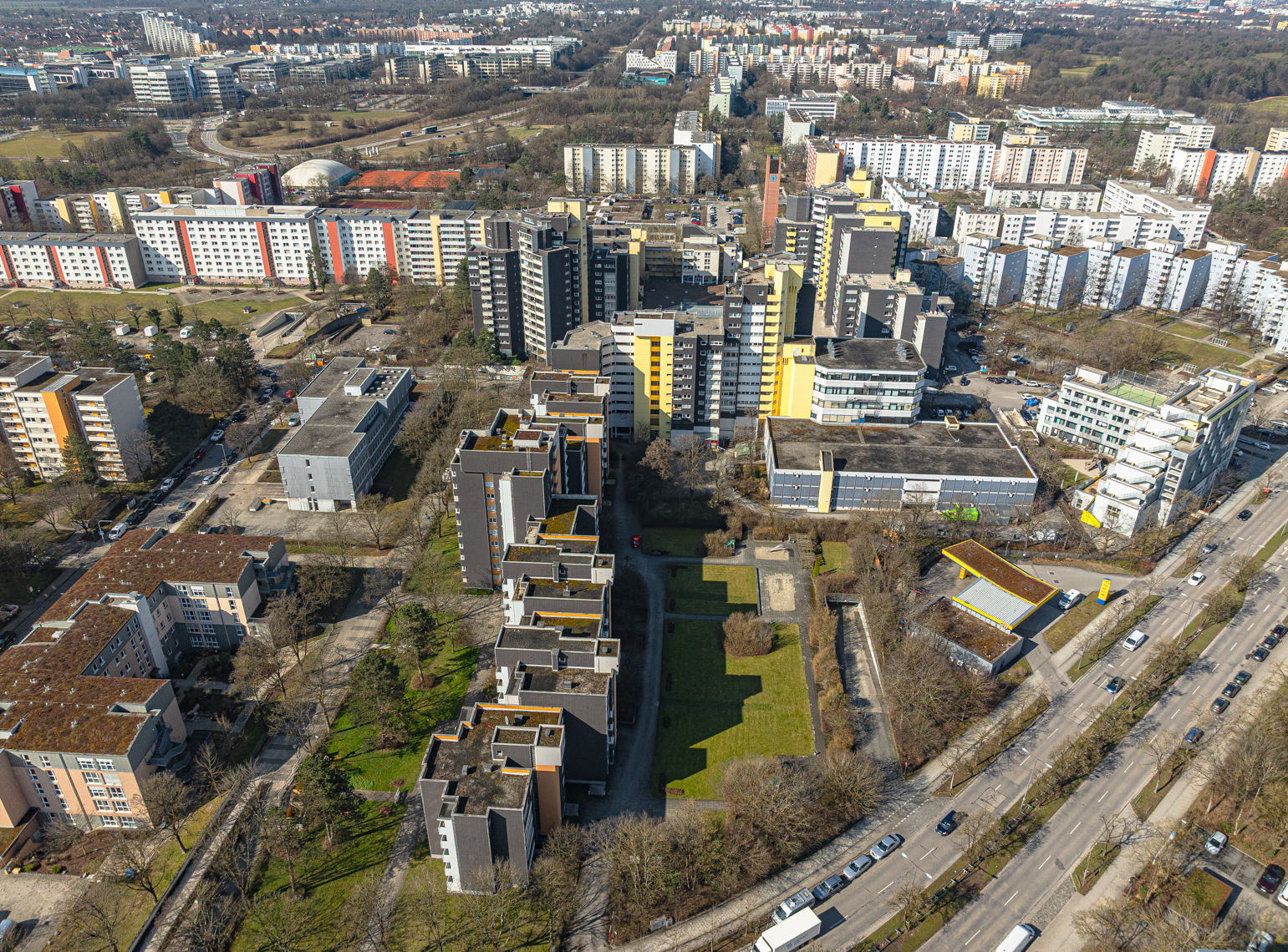 17.03.2025 - Marx-Zentrum und Umgebung in Neuperlach