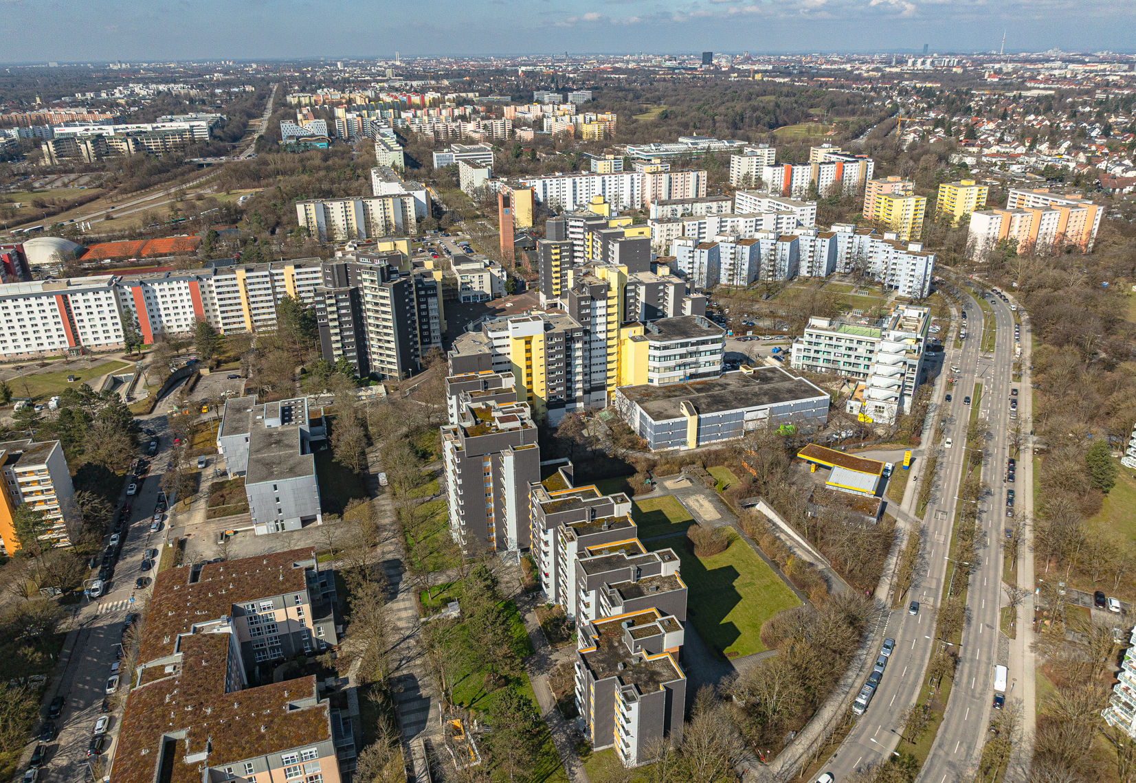 17.03.2025 - Marx-Zentrum und Umgebung in Neuperlach