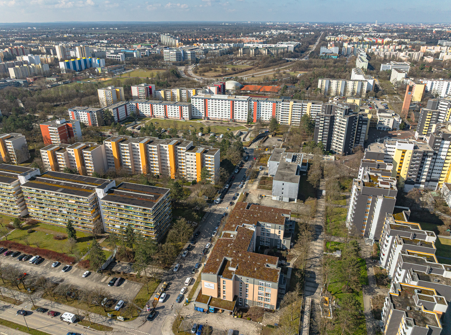 17.03.2025 - Marx-Zentrum und Umgebung in Neuperlach
