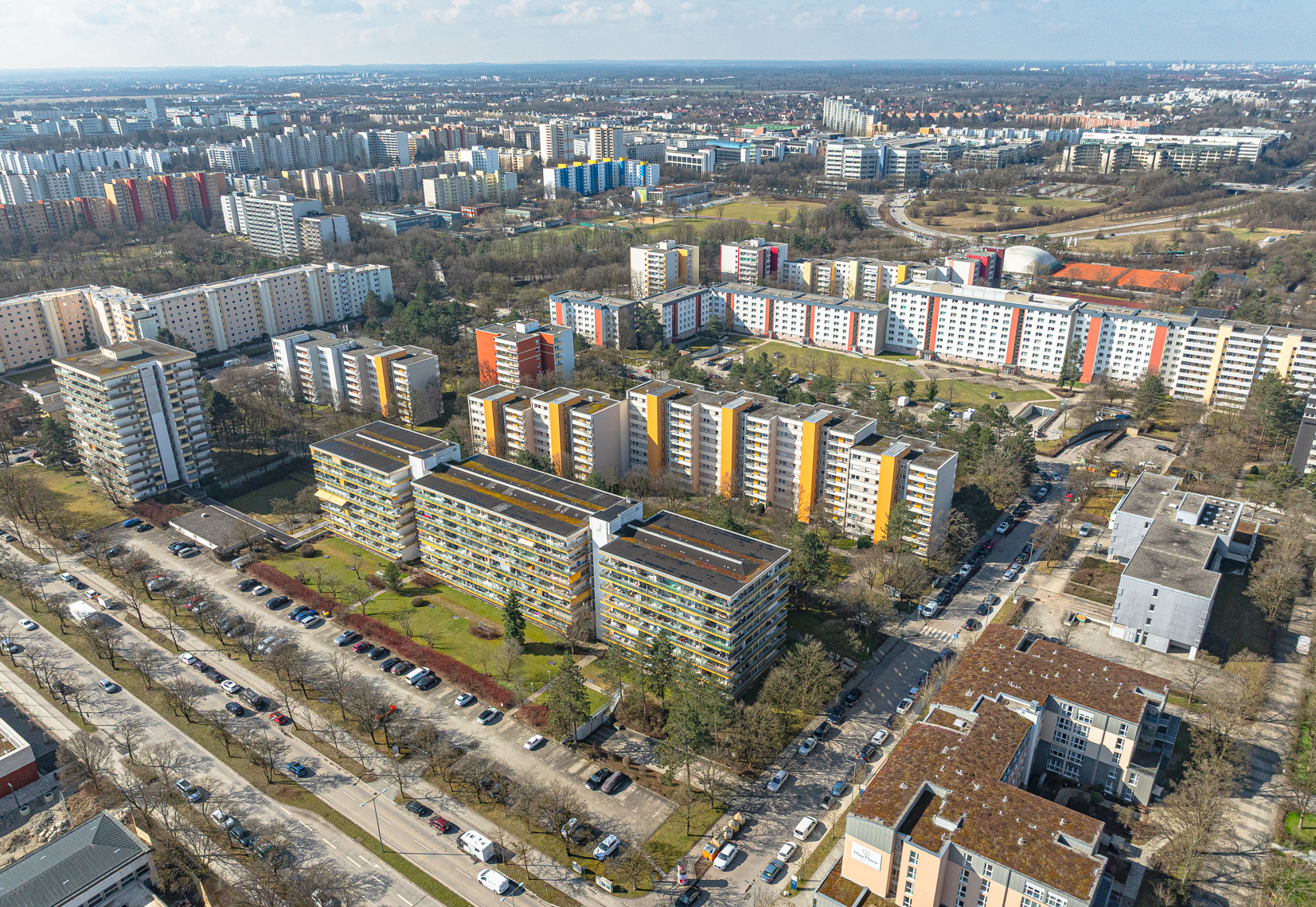 17.03.2025 - Marx-Zentrum und Umgebung in Neuperlach