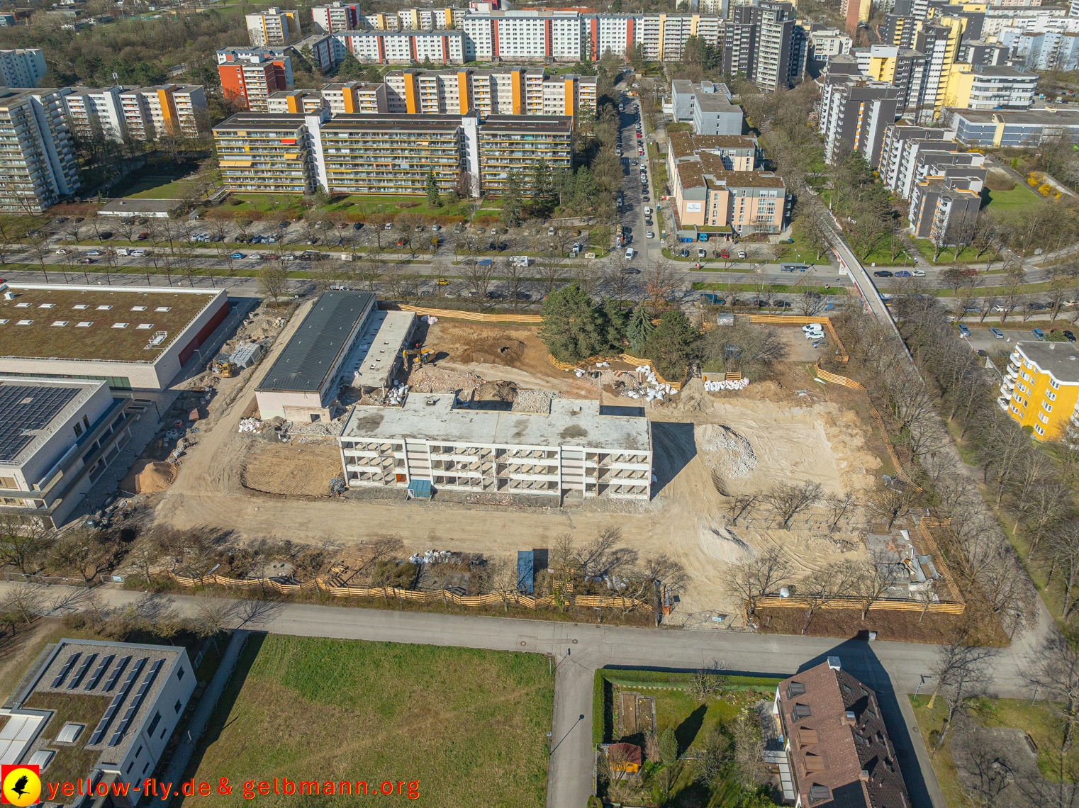 04.04.2025 - Baustelle Grundschule am Karl-Marx-Ring