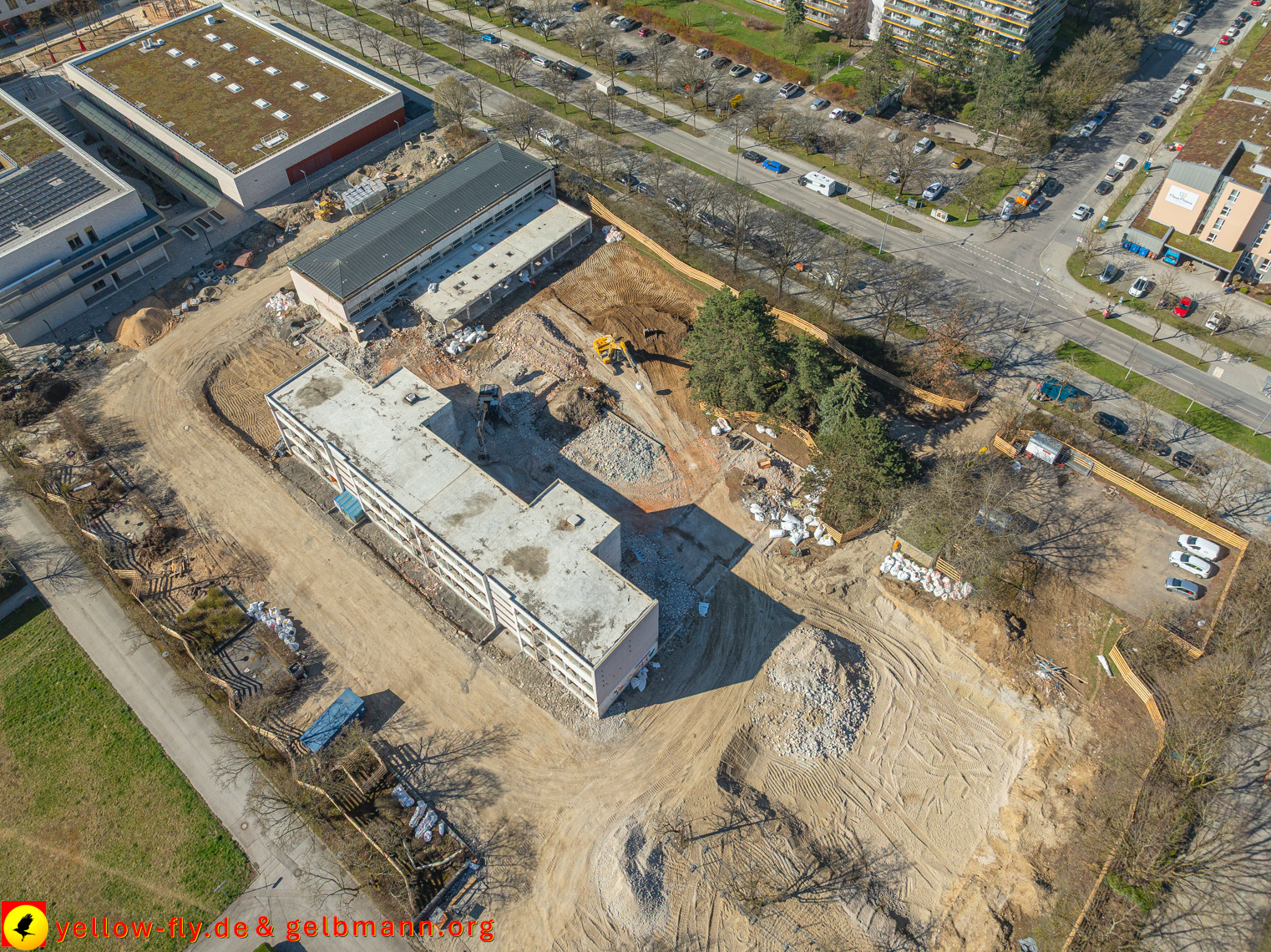 04.04.2025 - Baustelle Grundschule am Karl-Marx-Ring