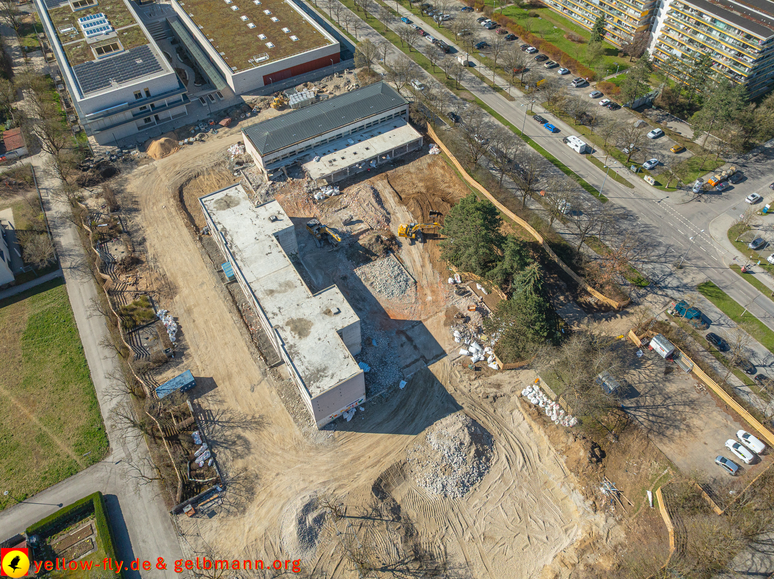 04.04.2025 - Baustelle Grundschule am Karl-Marx-Ring