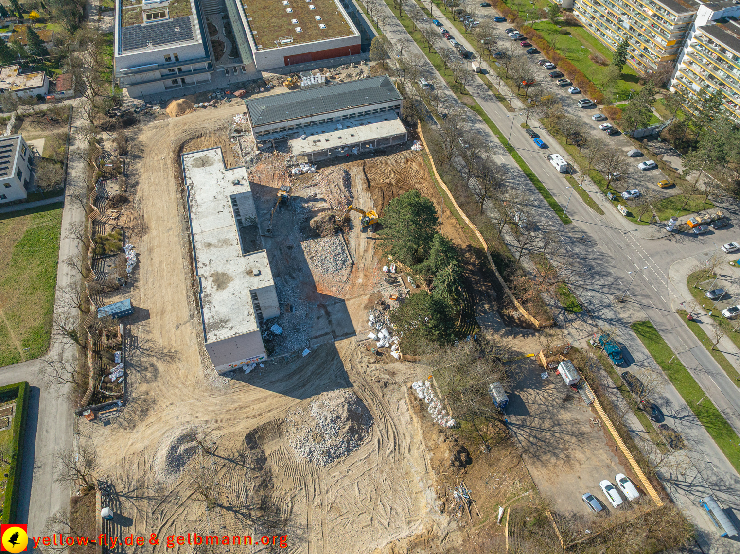 04.04.2025 - Baustelle Grundschule am Karl-Marx-Ring