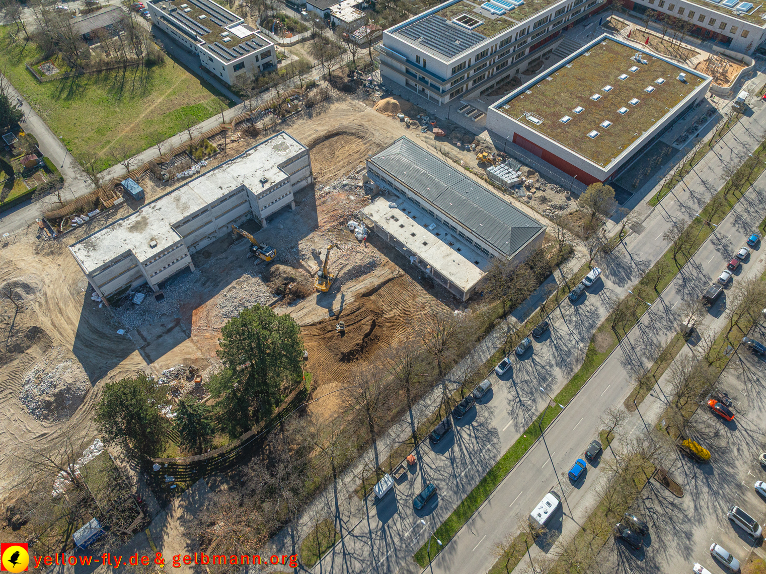 04.04.2025 - Baustelle Grundschule am Karl-Marx-Ring
