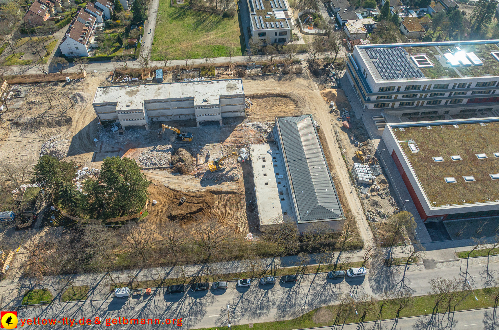 04.04.2025 - Baustelle Grundschule am Karl-Marx-Ring