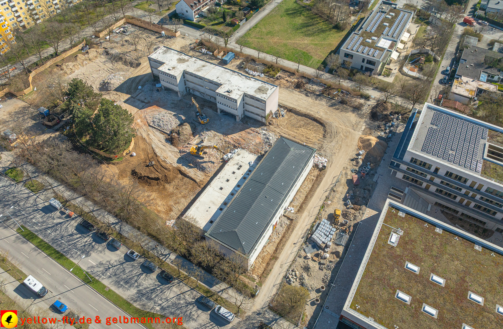 04.04.2025 - Baustelle Grundschule am Karl-Marx-Ring